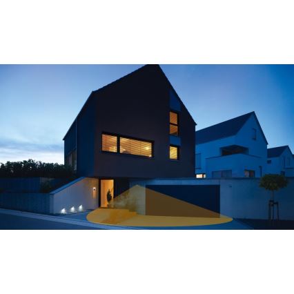 Steinel 059637 - Sensor de movimento iHF 3D KNX IP54 preto