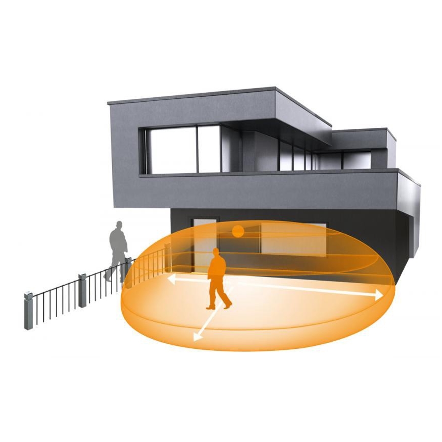 Steinel 059644 - Sensor de movimento iHF 3D KNX IP54 branco