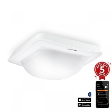 Steinel 064310 - Detetor de presença IR Quattro HD-2 24m COM1 branco