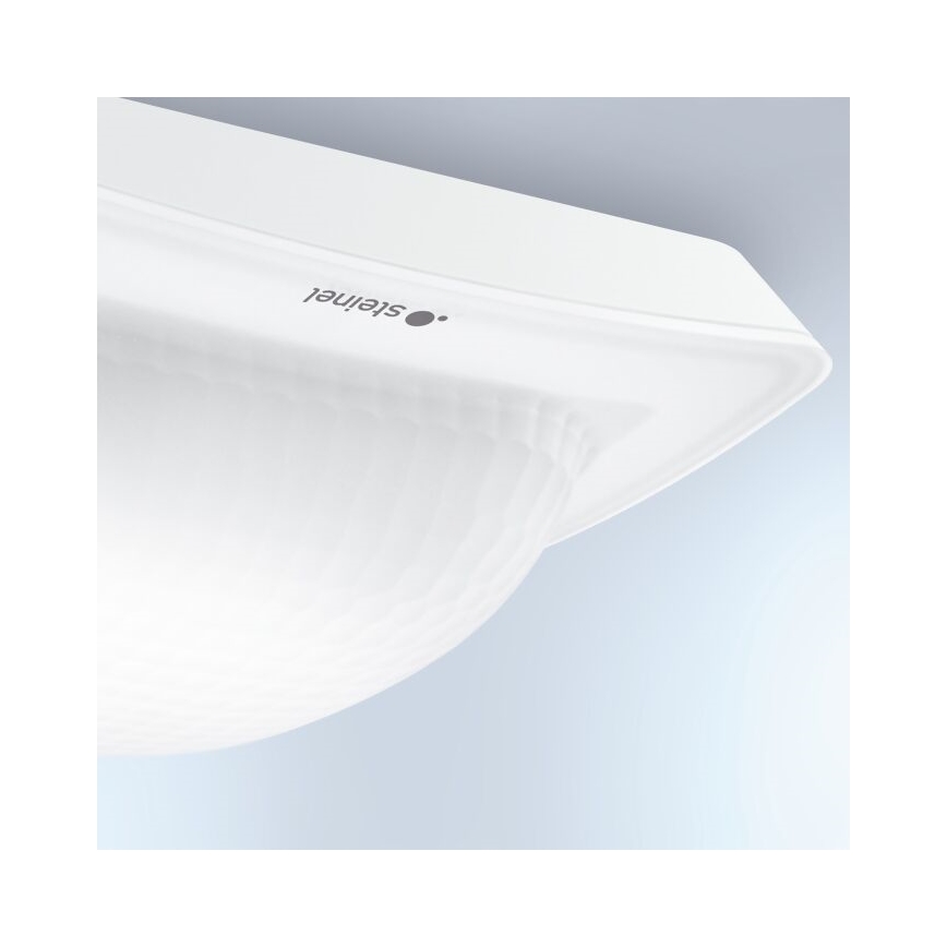 Steinel 064327 - Detetor de presença IR Quattro HD-2 24m COM1 IP54 branco