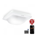 Steinel 064334 - Detetor de presença IR Quattro HD-2 24m COM2 branco