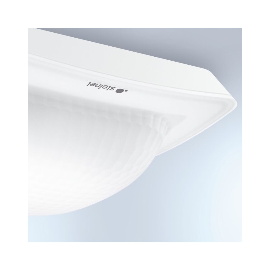 Steinel 064334 - Detetor de presença IR Quattro HD-2 24m COM2 branco