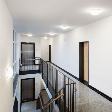 STEINEL 064815 - Iluminação de teto para casa de banho LED com sensor RS PRO LED/9,5W/230V 4000K IP54