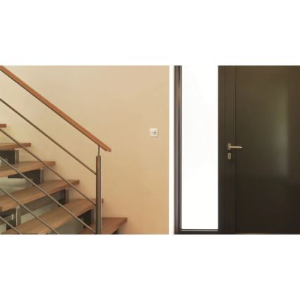 Steinel 065003 - Sensor de movimento IR 2180 UP ECO 230V branco