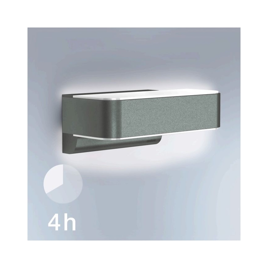 STEINEL 065706 - Iluminação de parede exterior LED com sensor L810 LED/12,5W/230V IP44