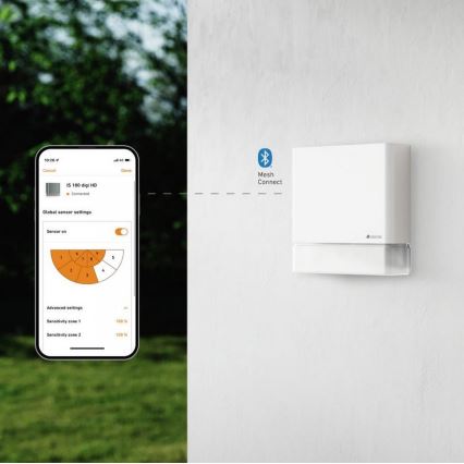 Steinel 066109 - Sensor de movimento exterior IS 180 DIGI HD COM1 IP54 branco