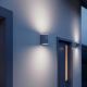 Steinel 067199 - Iluminação de parede exterior LED com sensor L 930 S LED/9,3W/230V IP44 antracite