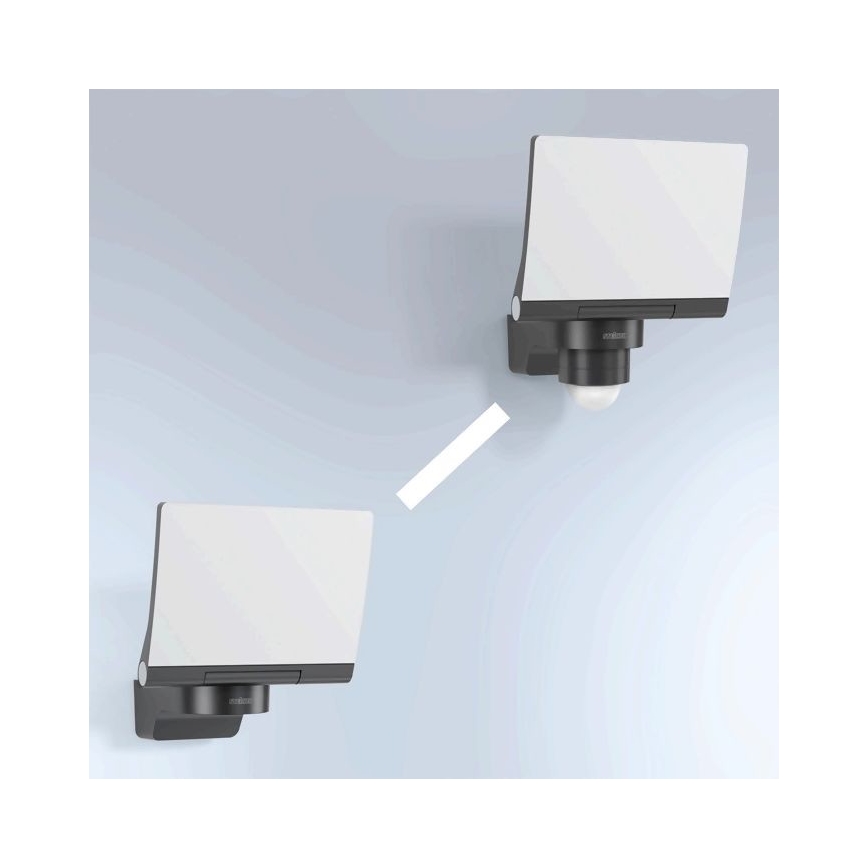 STEINEL 068066 - Projetor LED com sensor XLED PRO LED/20W/230V IP44 3000K antracite