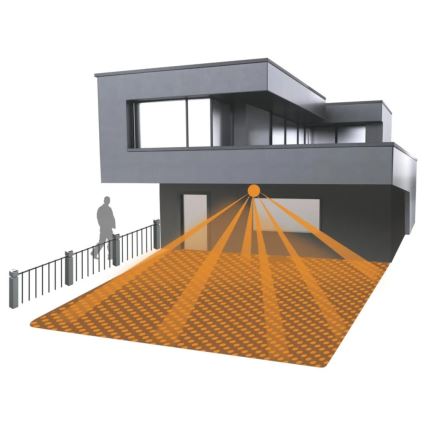 Steinel 068202 - Iluminação de teto de casa de banho LED com sensor DL Vario Quattro PRO S LED/14W/230V 3000K IP54