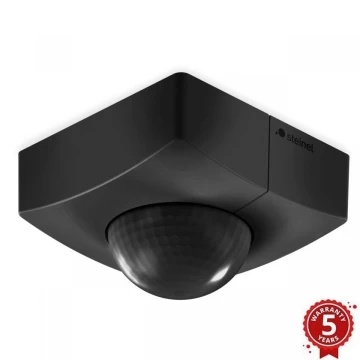 Steinel 068523 - Sensor de movimento IS 3360 40m COM1 IP54 angular preto