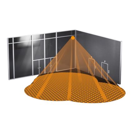 Steinel 068523 - Sensor de movimento IS 3360 40m COM1 IP54 angular preto