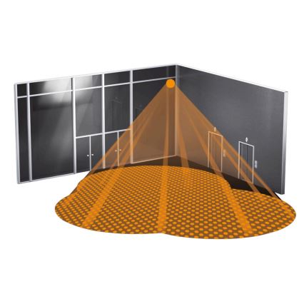 Steinel 068578 - Sensor de movimento IS 3360 40m V3 KNX quadrado preto