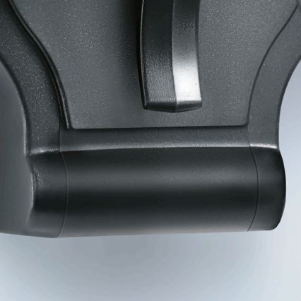Steinel 069179 - Iluminação de parede exterior L 15 1xE27/60W/230V IP44 preta
