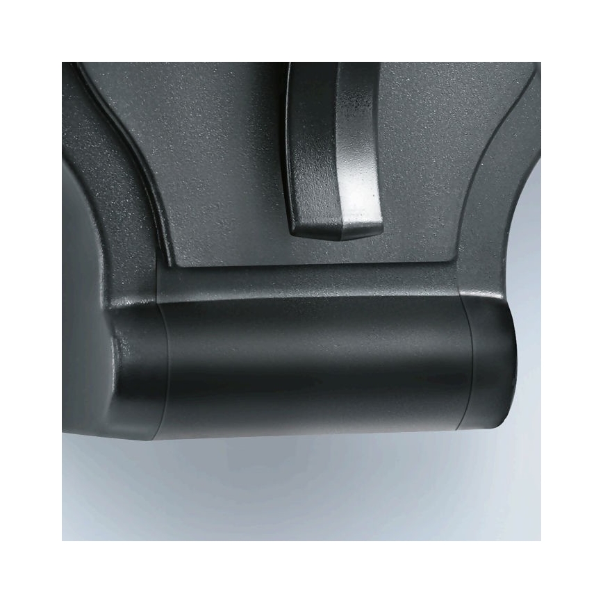 Steinel 069179 - Iluminação de parede exterior L 15 1xE27/60W/230V IP44 preta