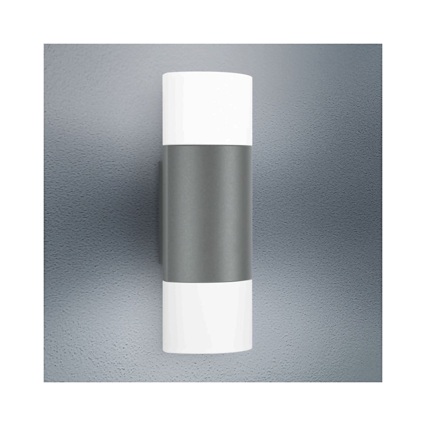 Steinel 078720- Iluminação de parede exterior LED L 910 LED/9,8W/230V IP44 antracite