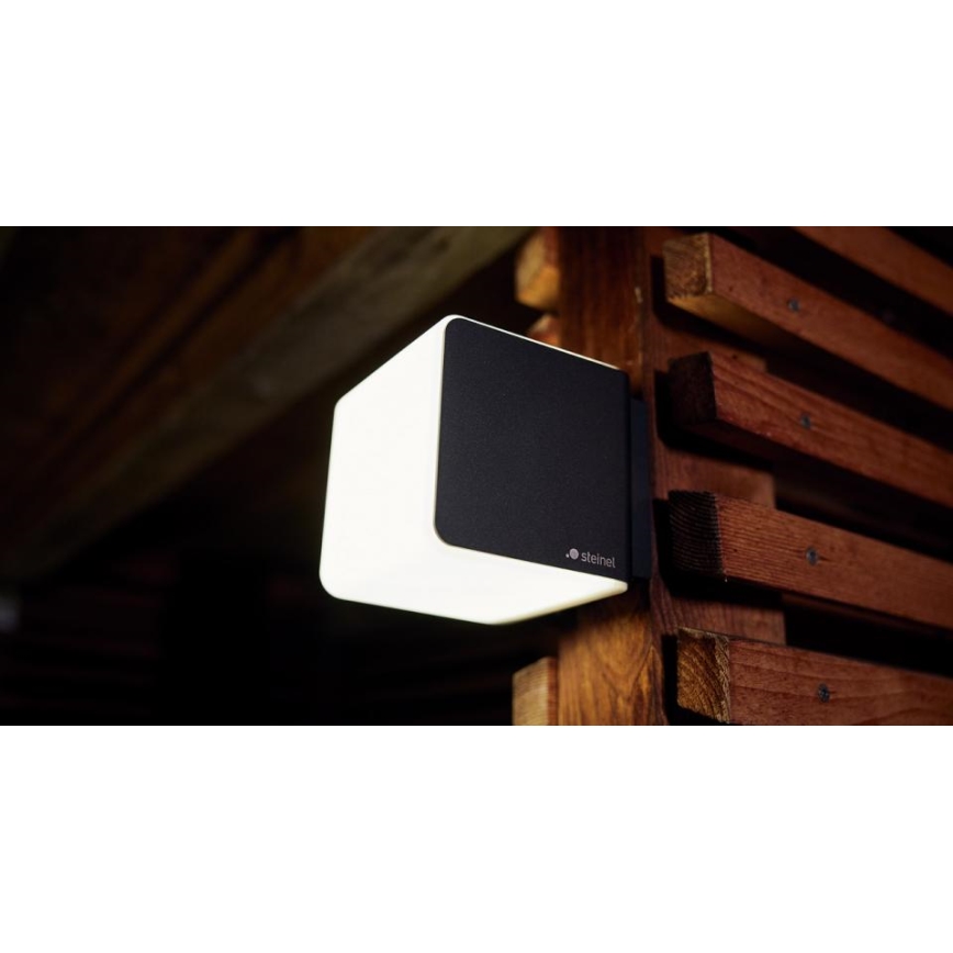 Steinel 079277 - Iluminação de parede exterior LED L840 C LED/9,1W/230V IP44 antracite