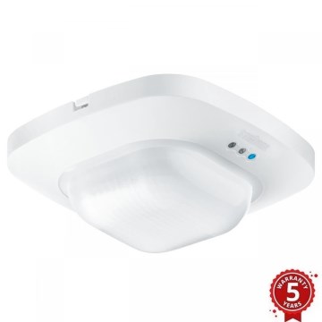 Steinel 079383 - Detetor de presença IR Quattro HD 24m KNX branco