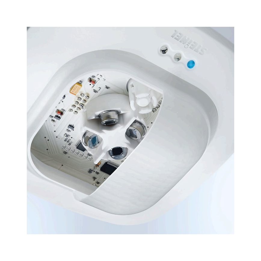 Steinel 079383 - Detetor de presença IR Quattro HD 24m KNX branco