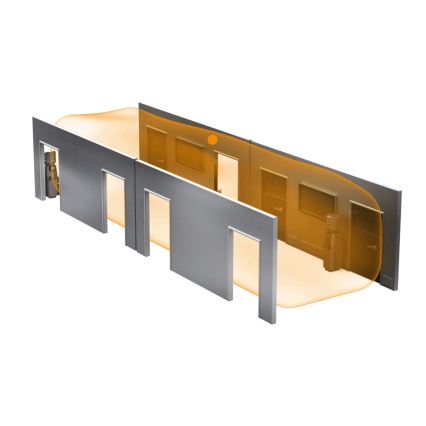 Steinel 079505 - Detetor de presença Dual HF KNX branco