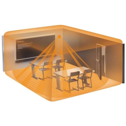 Steinel 079574 - Detetor de presença DualTech COM1 branco