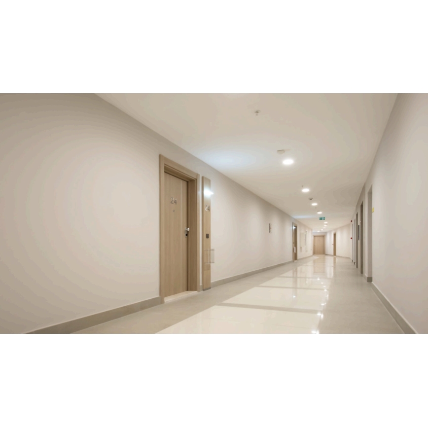 Steinel 080648 - Sensor de movimento IS 345 DALI-2 APC quadrado branco