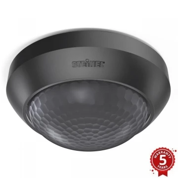 Steinel 081706 - Sensor de movimento exterior IS 2360-3 ECO 230V IP54 preto