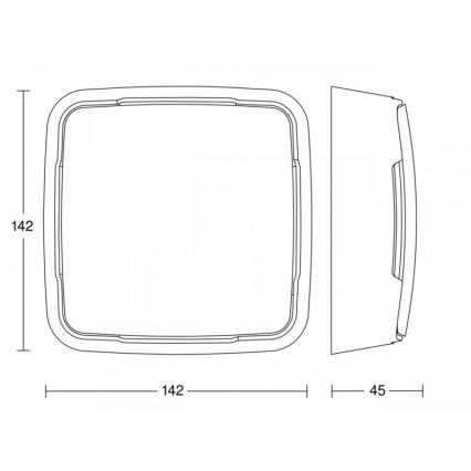 Steinel 081812 - Multisensor True Presence V2 DALI2-IPD AP branco