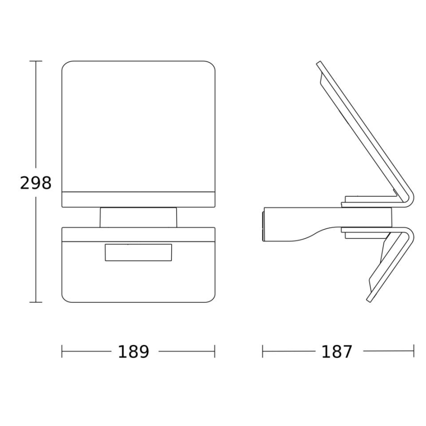 Steinel 081973 - Holofote solar LED com sensor XSolar LS ONE LED/1,2W/3,3V IP44