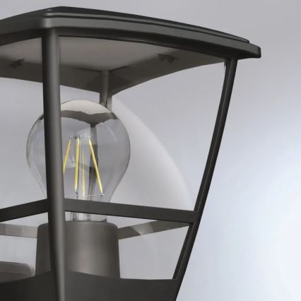 Steinel 084752 - Iluminação de parede exterior L10 1xE27/15W/230V IP44