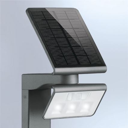 Steinel 085681 - Candeeiro solar exterior LED com sensor XSolar GL-S LED/1,2W/2500 mAh IP44