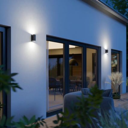 Steinel 087753 - Aplique de parede LED para exterior 2xGU10/14,5W/230V L 940 IP44