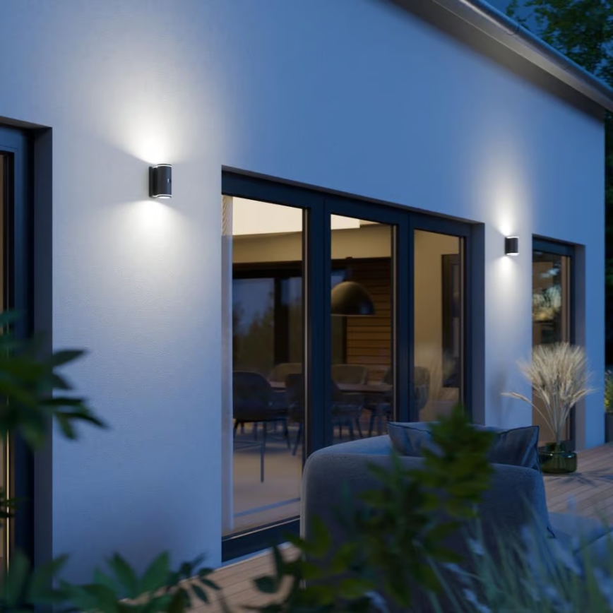 Steinel 087753 - Aplique de parede LED para exterior 2xGU10/14,5W/230V L 940 IP44