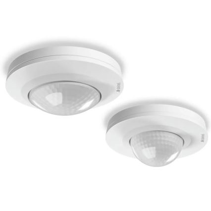 Steinel 087777 - Sensor de movimento embutido MD-24 ECO COM1 360° branco