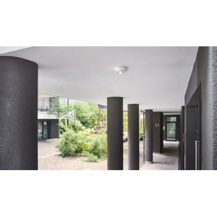 Steinel 087821 - Sensor de movimento exterior com um sensor de presença PD-24 ECO COM1 360° IP54 branco