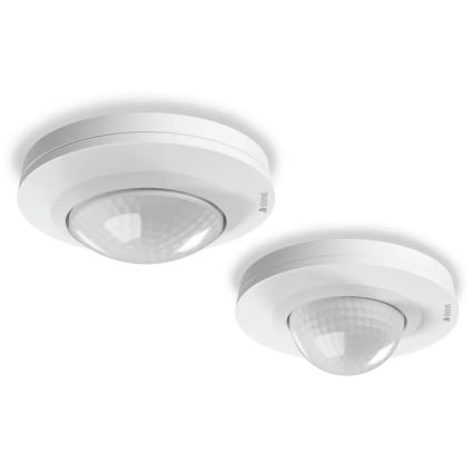 Steinel 087821 - Sensor de movimento exterior com um sensor de presença PD-24 ECO COM1 360° IP54 branco
