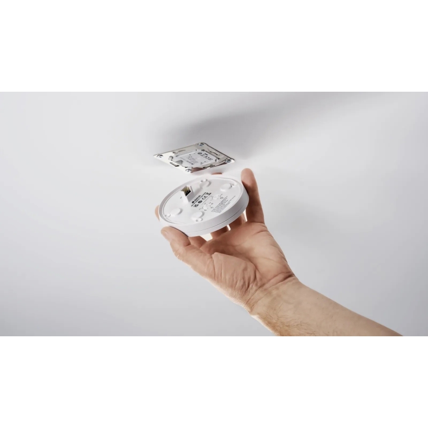Steinel 087890 - Sensor de movimento exterior com um sensor de presença PD-8 ECO COM1 360° IP54 branco