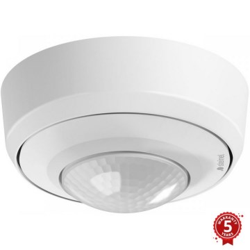 Steinel 087951 - Sensor de movimento exterior com um sensor de presença PD-8 ECO KNX 360° IP54 branco