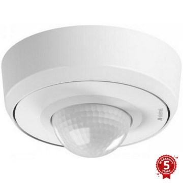 Steinel 088019 - Sensor de movimento exterior com um sensor de presença PD-24 ECO KNX 360° IP54 branco