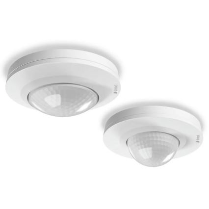 Steinel 088019 - Sensor de movimento exterior com um sensor de presença PD-24 ECO KNX 360° IP54 branco