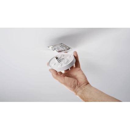 Steinel 088033 - Sensor de movimento embutido com um sensor de presença PD-24 ECO KNX 360° branco