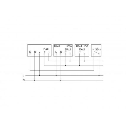 Steinel 088170 - Sensor de movimento embutido com um sensor de presença PD-8 ECO DALI-2 360° branco