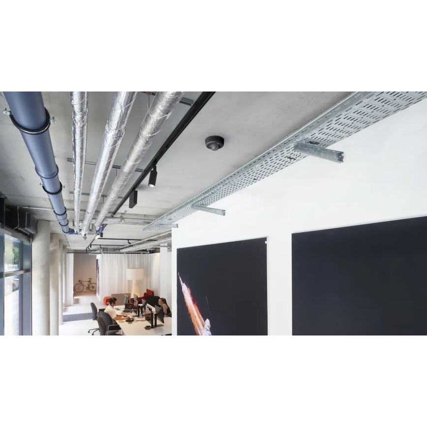 Steinel 088224 - Sensor de movimento exterior com um sensor de presença PD-24 ECO DALI-2 360° IP54 preto