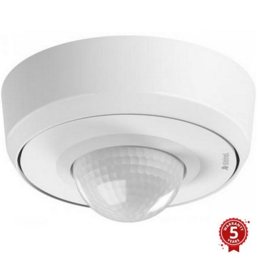 Steinel 088231 - Sensor de movimento exterior com um sensor de presença PD-24 ECO DALI-2 360° IP54 branco