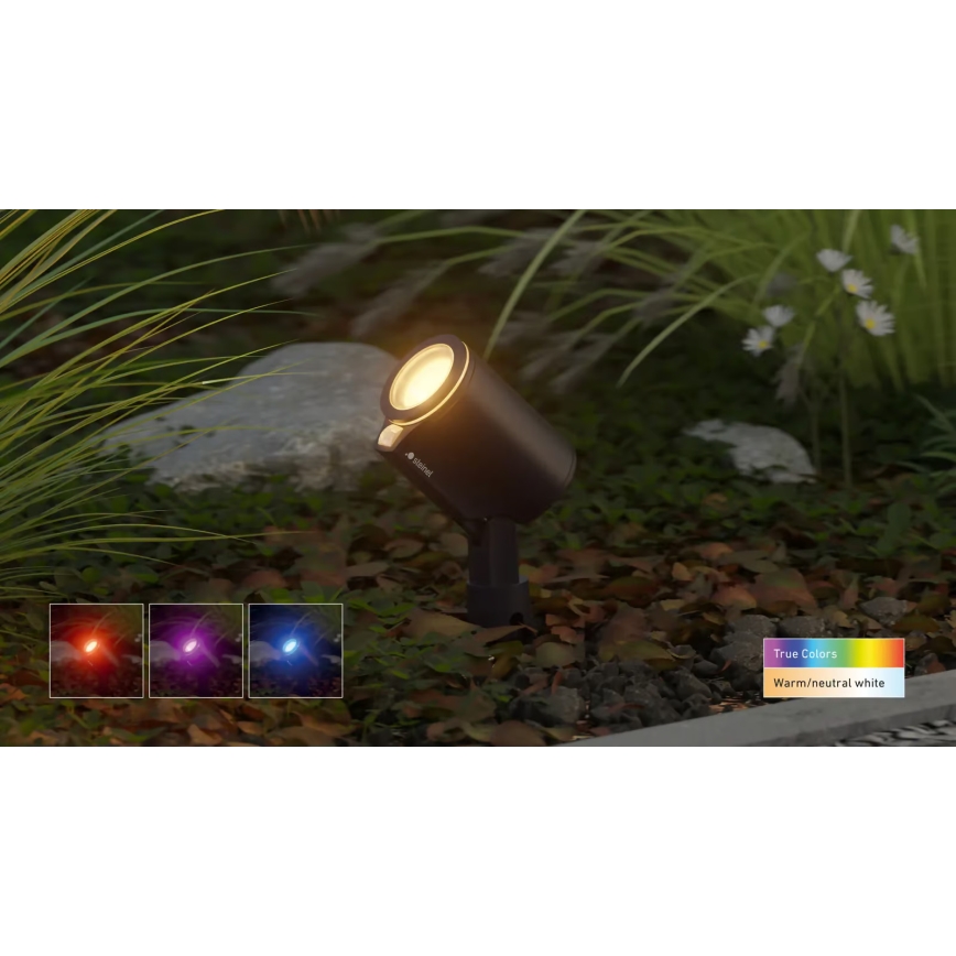 Steinel 089351 - Luminária exterior LED RGBW LED/7,9W/24V IP65