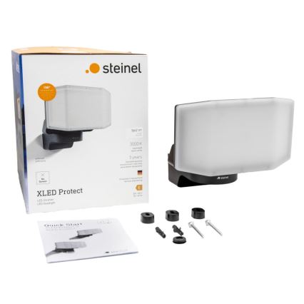 Steinel 090029 - Holofote LED XLED PROTECT LED/13,6W/230V 3000K IP54 antracite