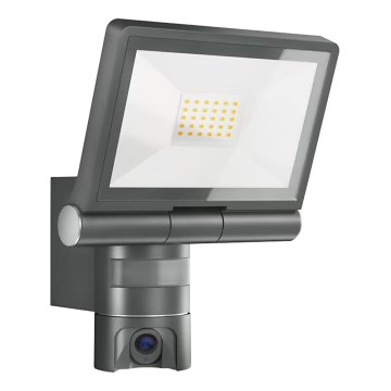 Steinel 092603 - Refletor LED com sensor e câmara LED/21W/230V IP44