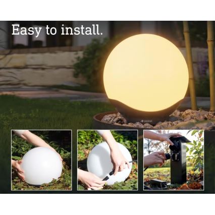 Steinel 094829 - Kit básico LED RGBW Luminária exterior LED/5,04W/24V 300 mm IP65