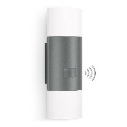 Steinel 576202- Iluminação de parede exterior LED com sensor L 910 LED/9,8W/230V IP44