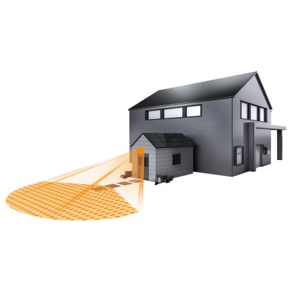 STEINEL 600419 - IS-1 Sensor de infravermelhos para exterior preto IP54