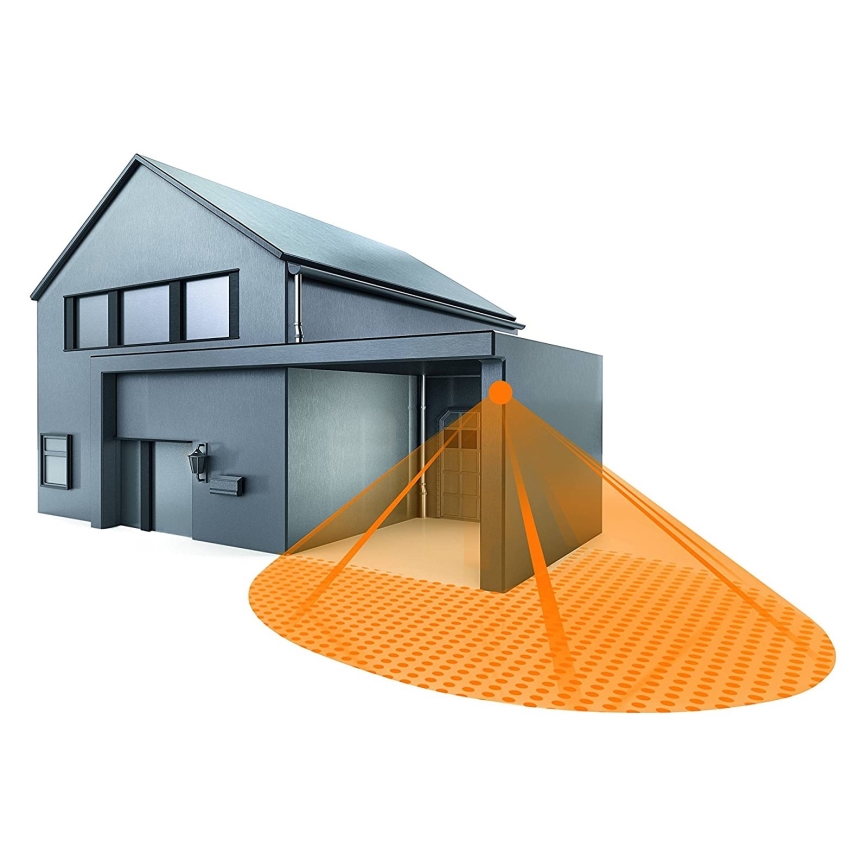 STEINEL 602819 - Sensor de parede exterior infravermelho IS240 branco IP54